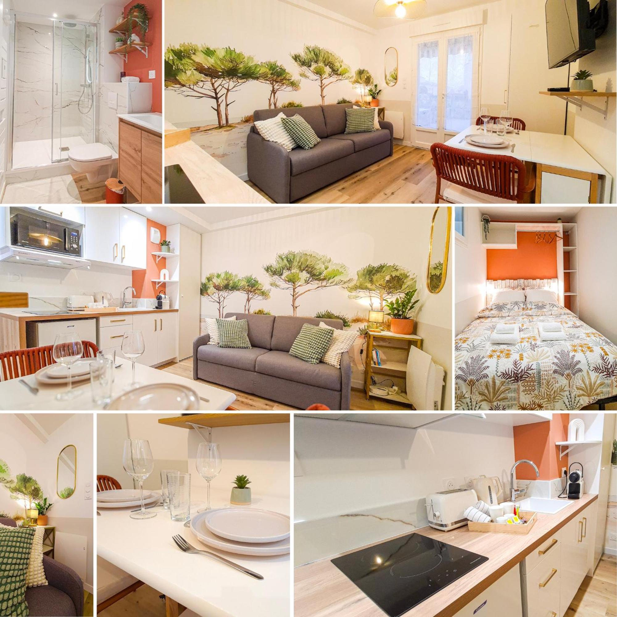 Apartment A L'ombre Des Pins, Neuf, Elegant, Parking Gratuit, Netflix, Au Calme A 100m De L'ocean Les Sables-d'Olonne