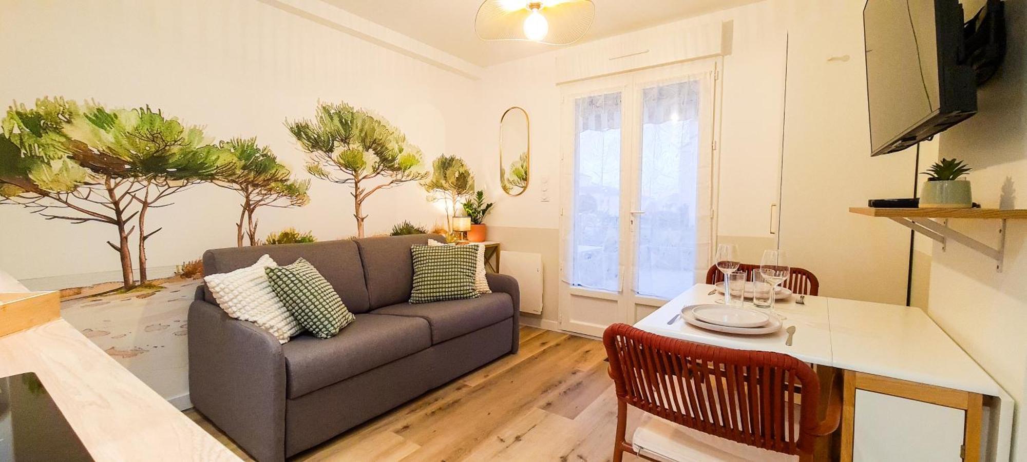 Apartment A L'ombre Des Pins, Neuf, Elegant, Parking Gratuit, Netflix, Au Calme A 100m De L'ocean Les Sables-d'Olonne